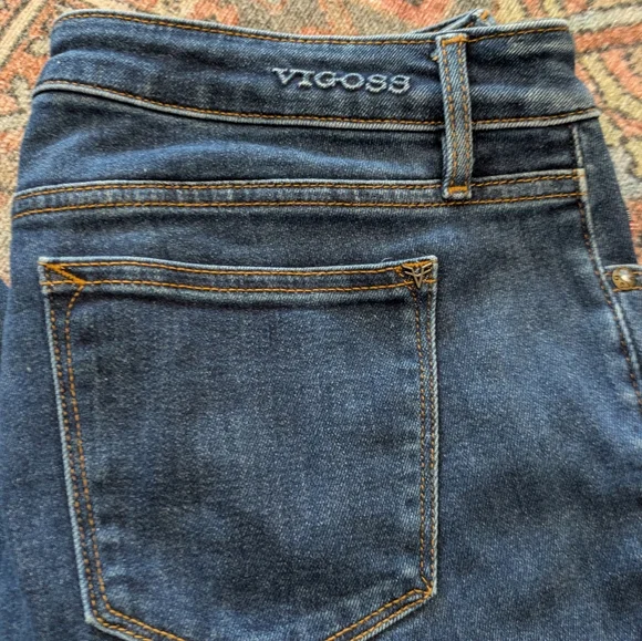 Vigoss Blue Skinny Jeans Size 30 - Picture 6 of 6